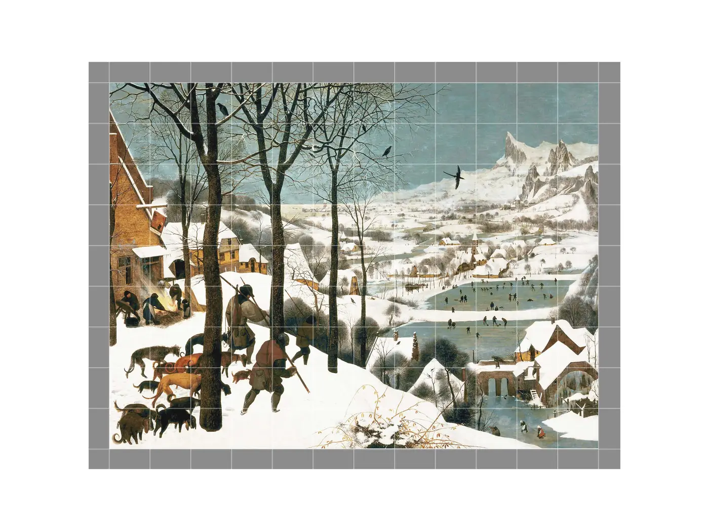 Hunters in the Snow by Pieter Bruel