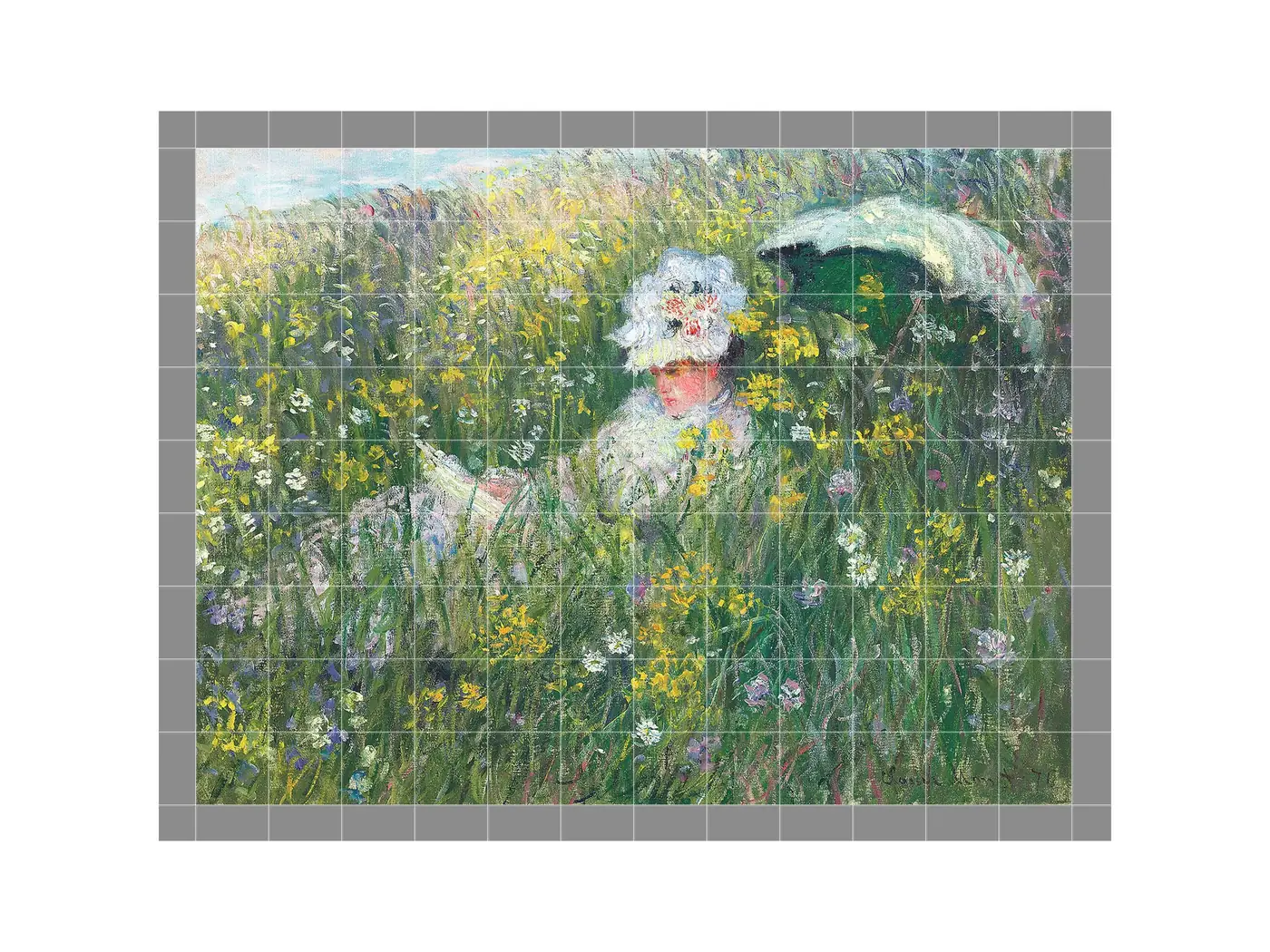 In the Meadow Claude Monet