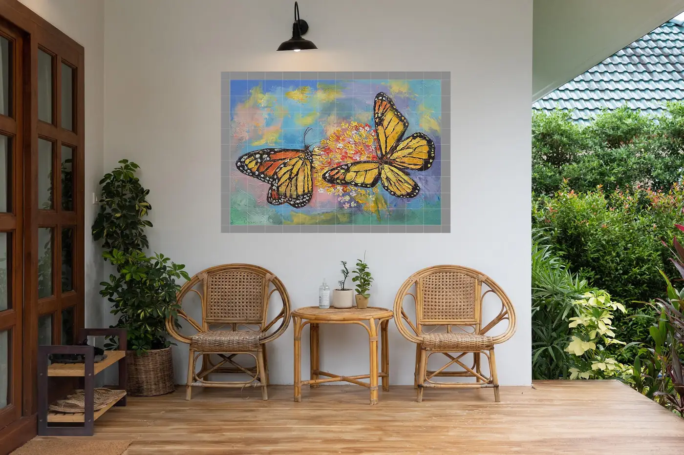 Monarch Butterflies Flower Garden, Photo 5