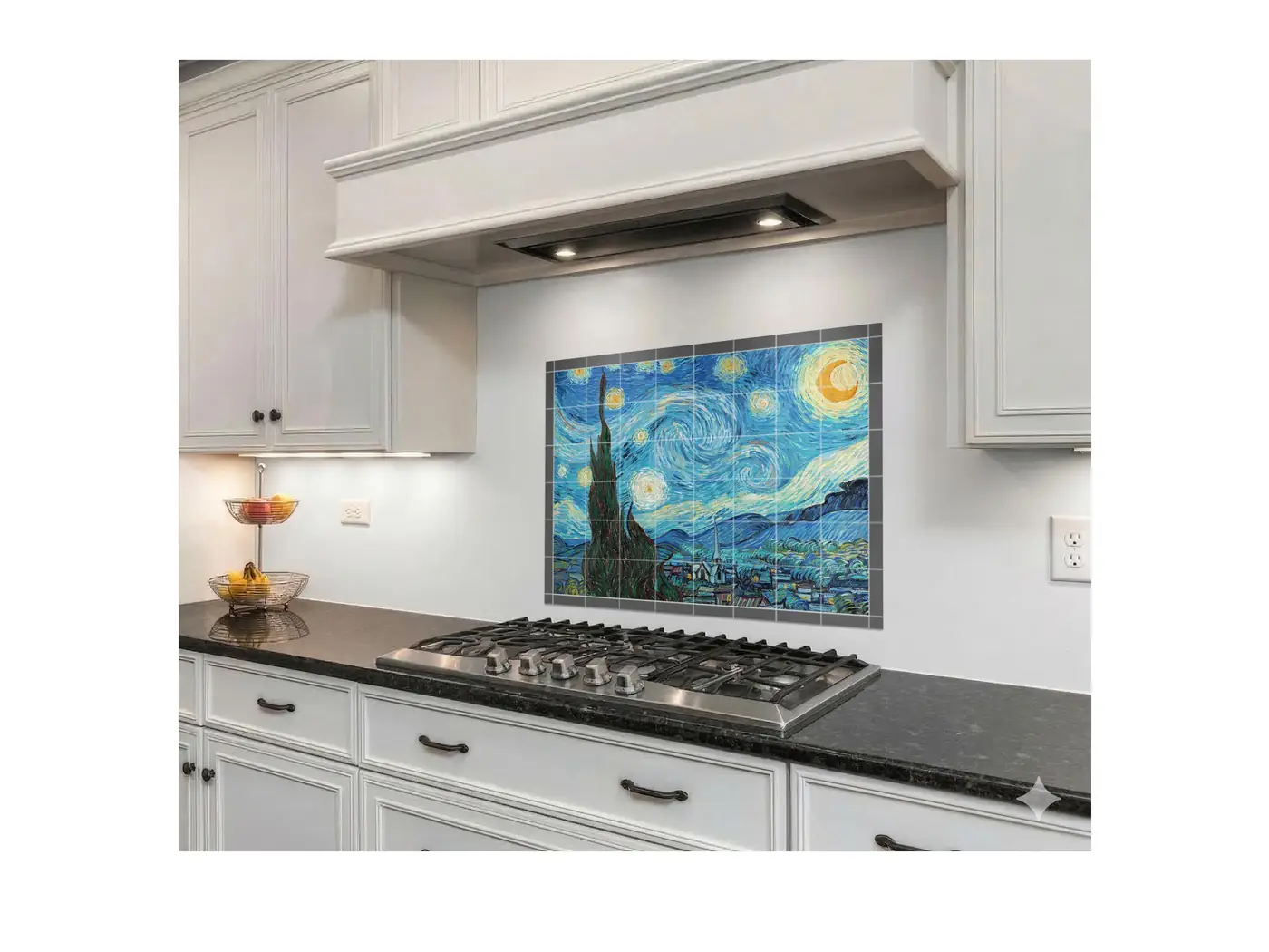 Starry Night, Vincent Van Gogh installed