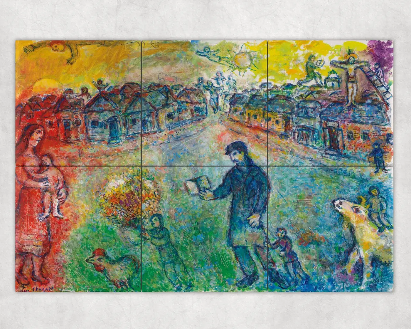 Marc Chagall le Voyageur