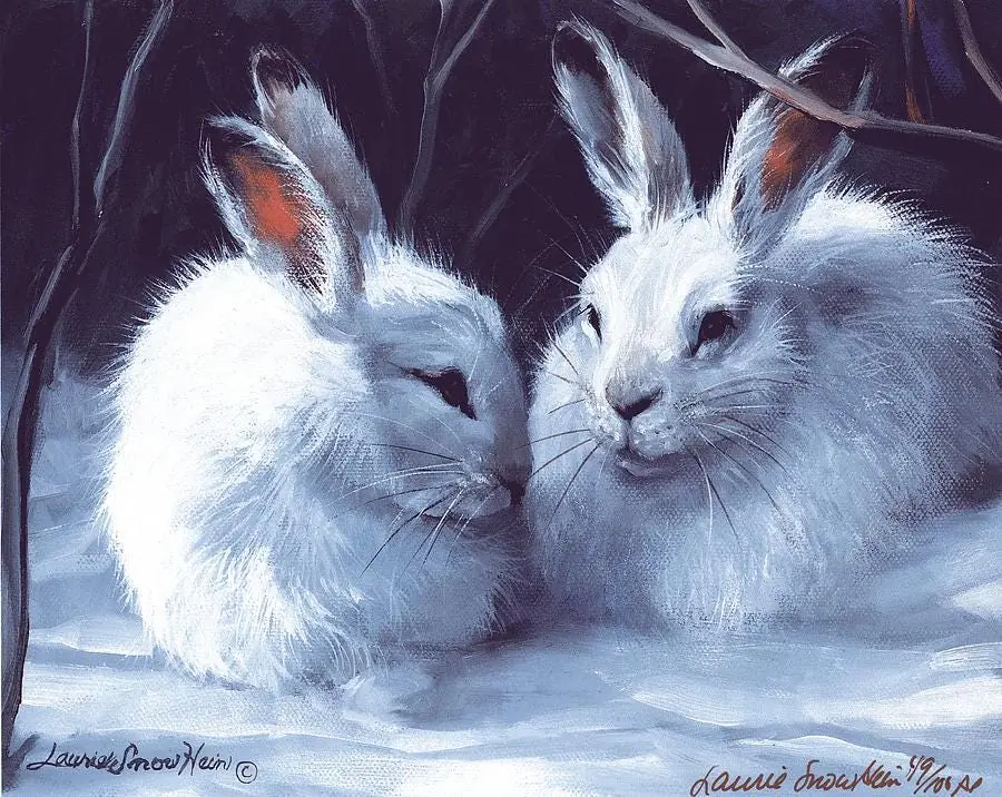 Winter Snow Bunnies