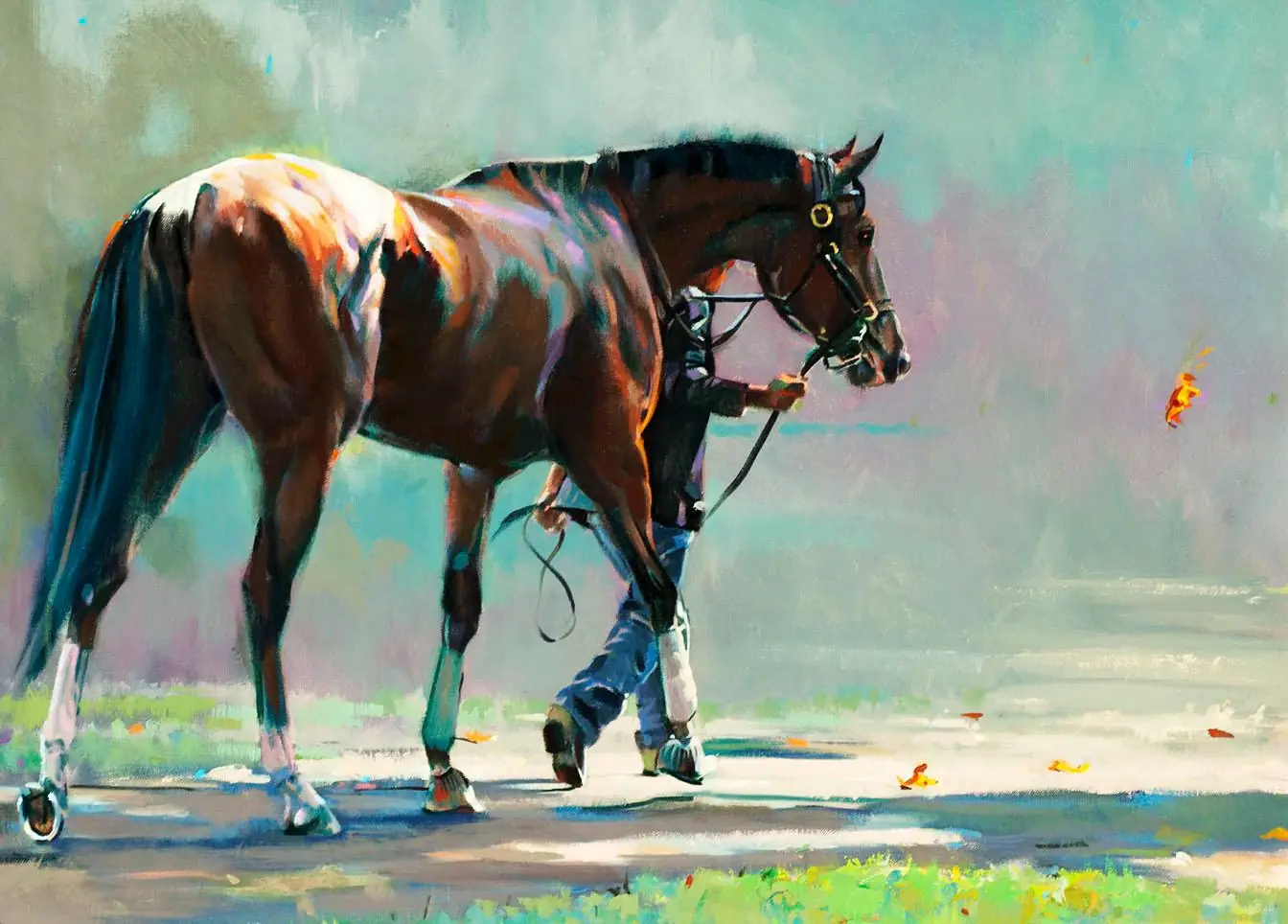 Fall Horse, Horse Racing