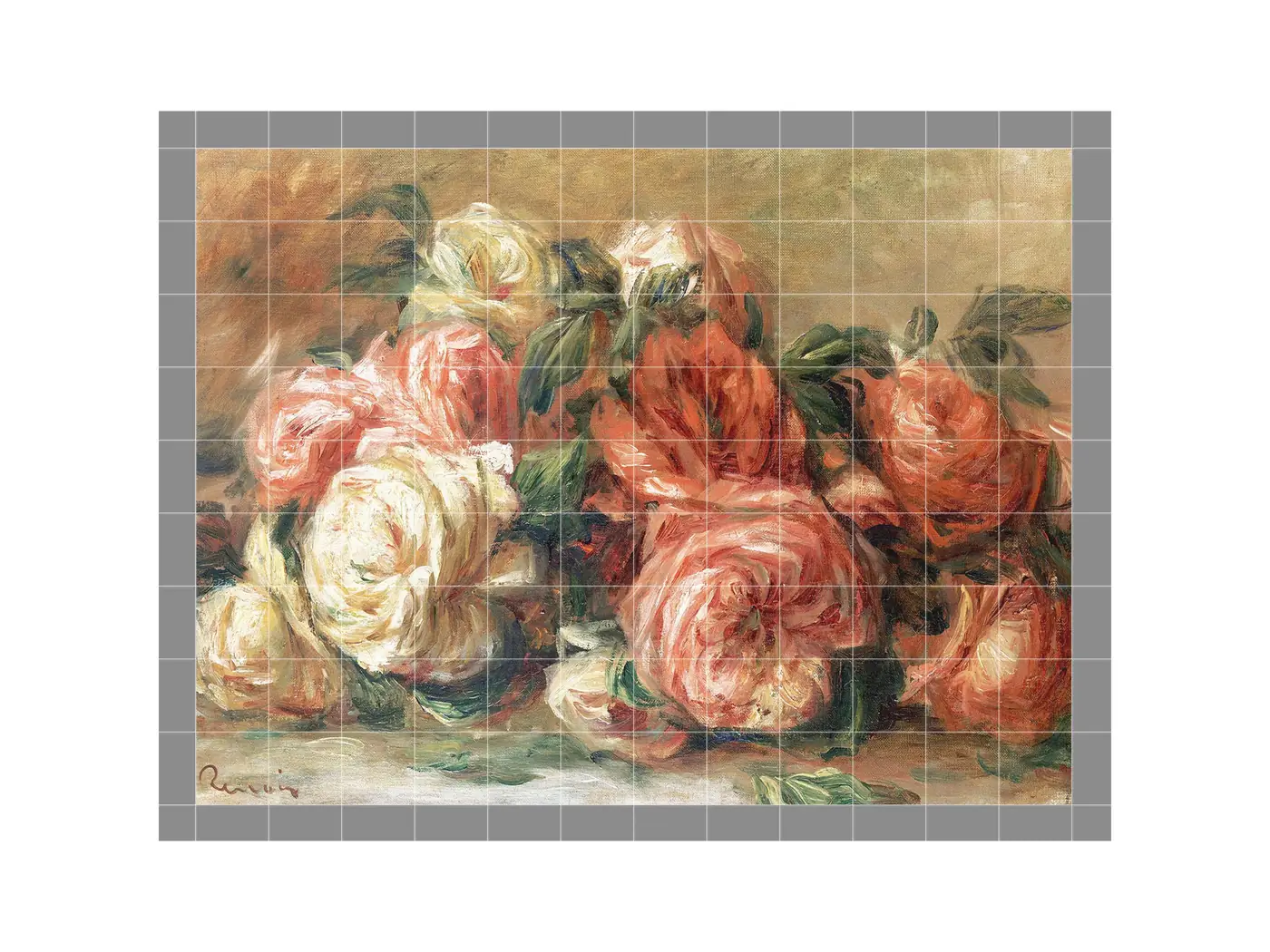 Roses by Pierre-Auguste Renoir