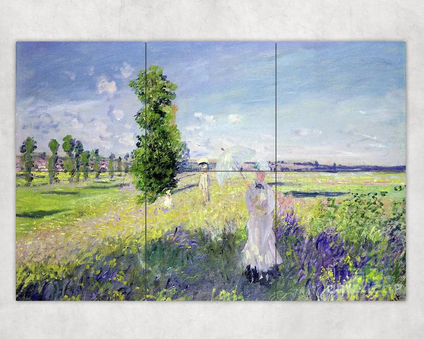 The Walk Claude Monet