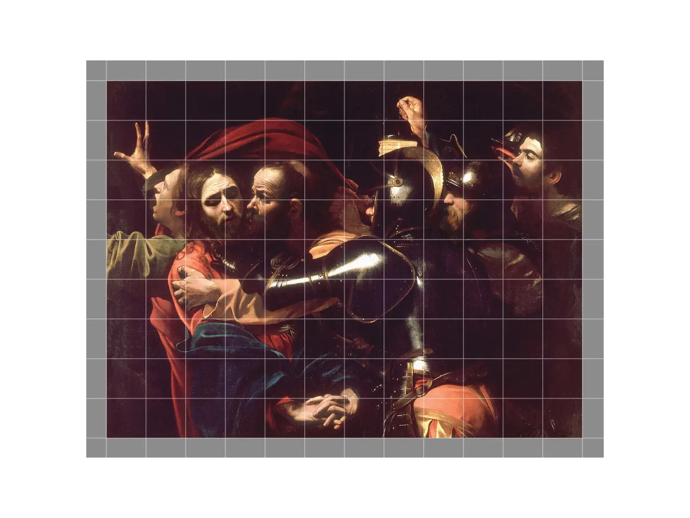 Arrest of Christ Jesus Michelangelo Caravaggio