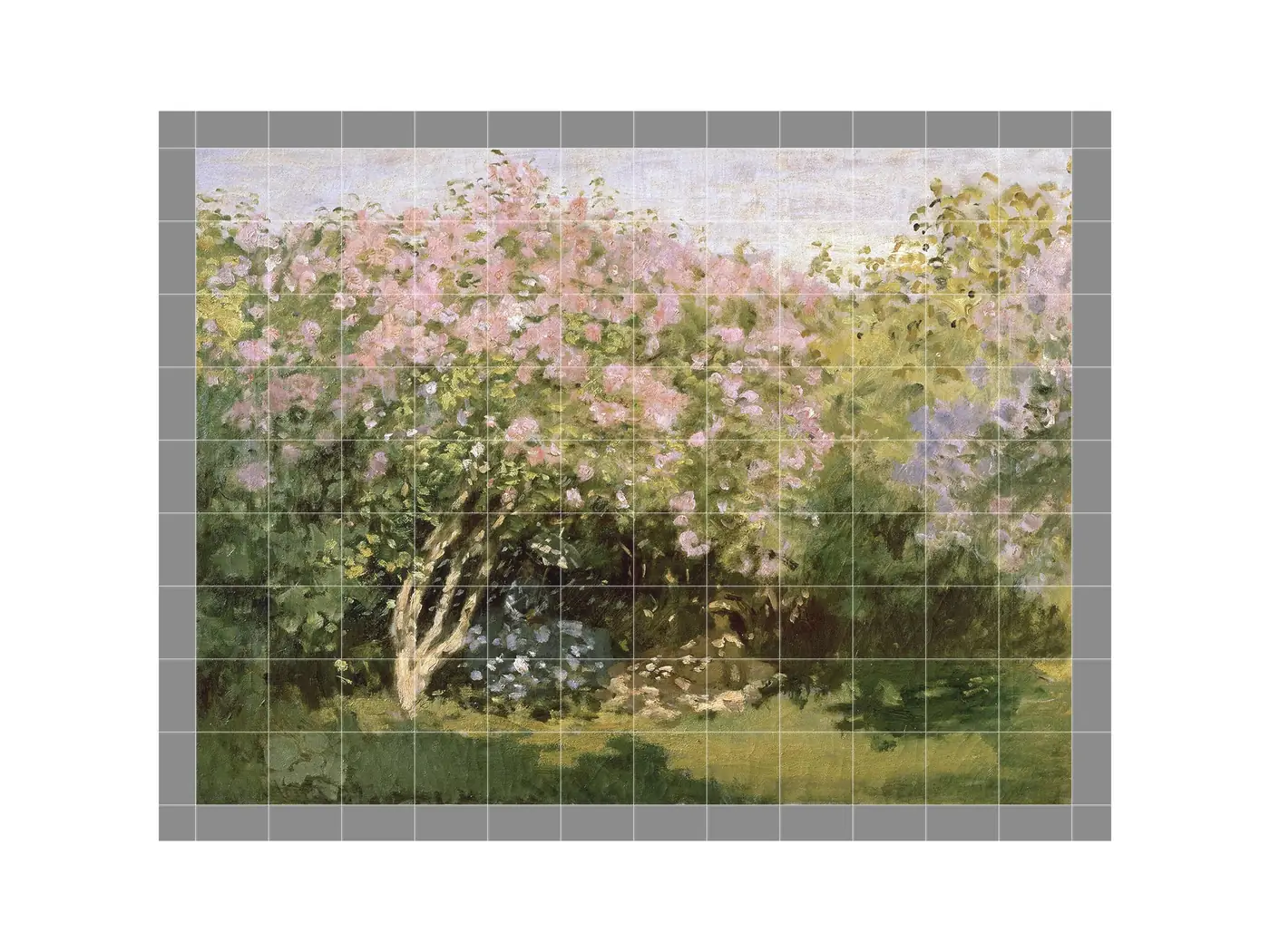Lilac in the Sun by Claude Monet