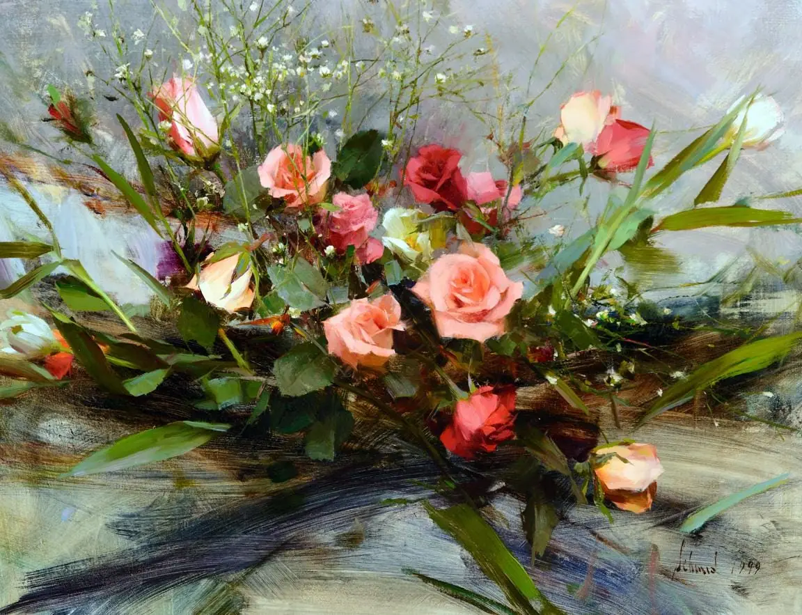 April Roses, Flowers