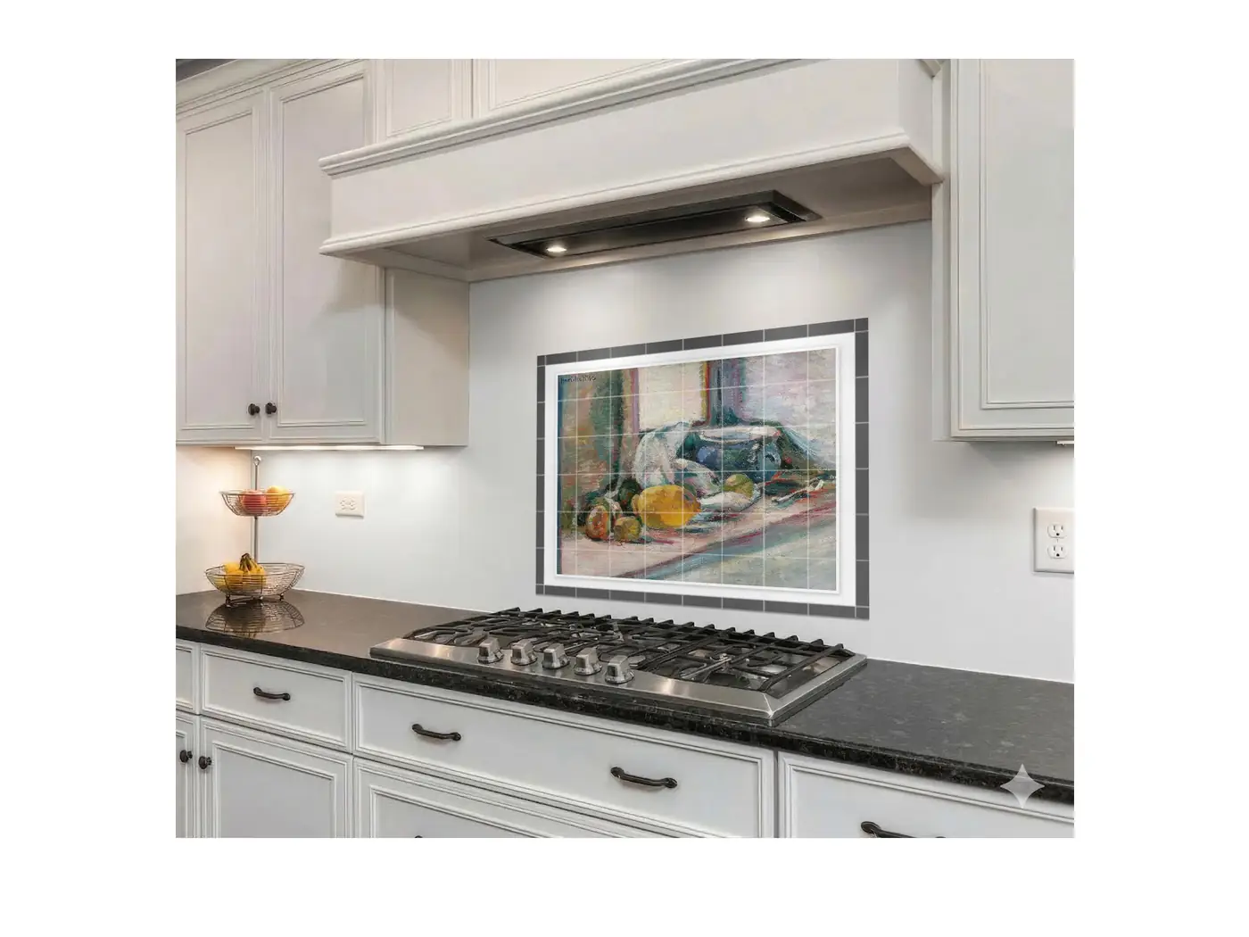 Blue Pot & Lemon by Henri Matisse installed