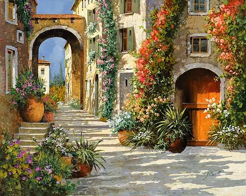 La Porta Rossa Sulla Salita