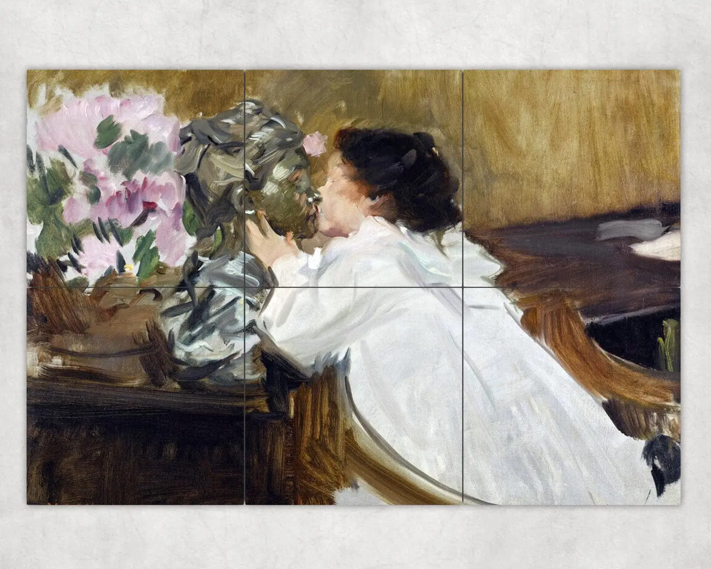 JOAQUÍN SOROLLA El Beso (The Kiss)