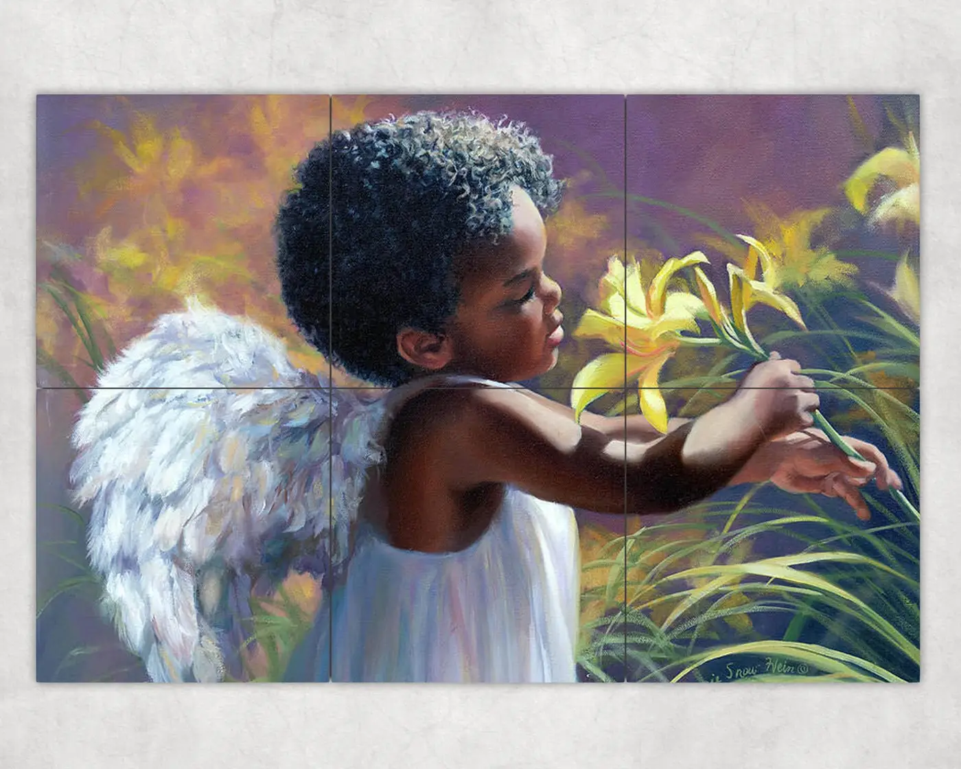 Lily Angel in Garden