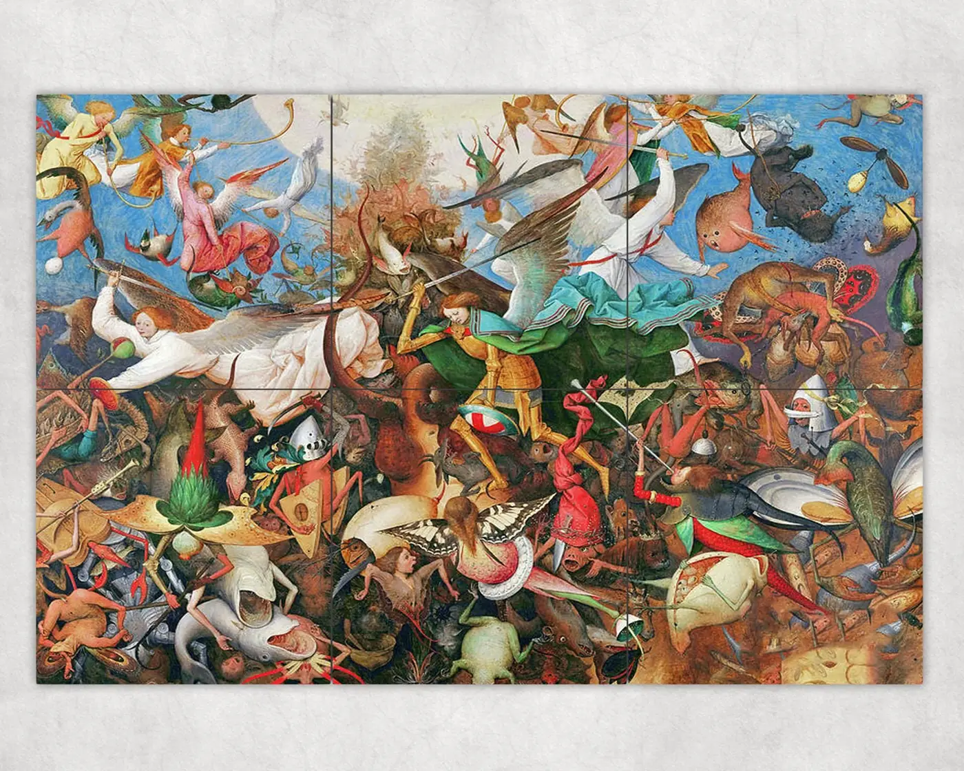 The Fall of the Rebel Angels Pieter Bruegel the Elder
