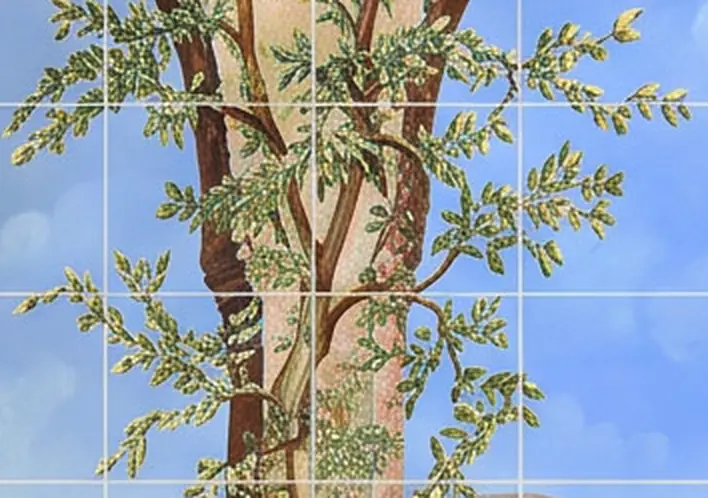 Mediterranean Arch Window detail